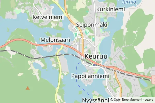 Mapa Keuruu