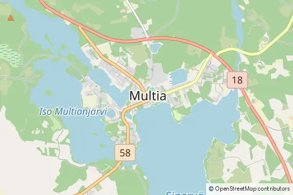 Mapa Multia