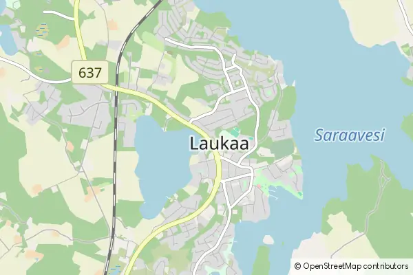 Mapa Laukaa