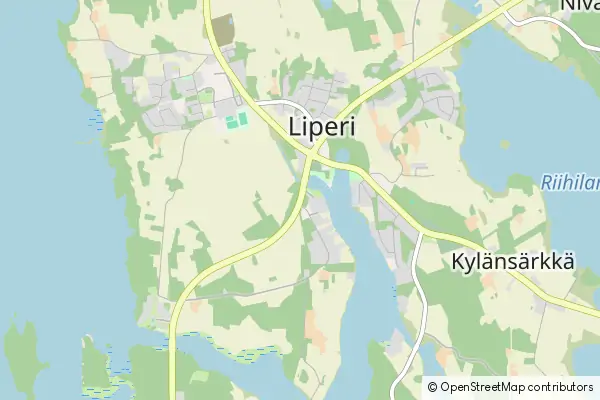 Mapa Liperi