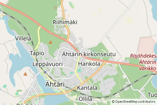 Mapa Ähtäri