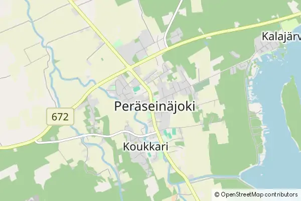 Mapa Peraseinajoki