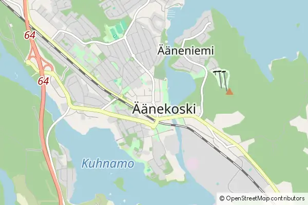 Mapa Äänekoski