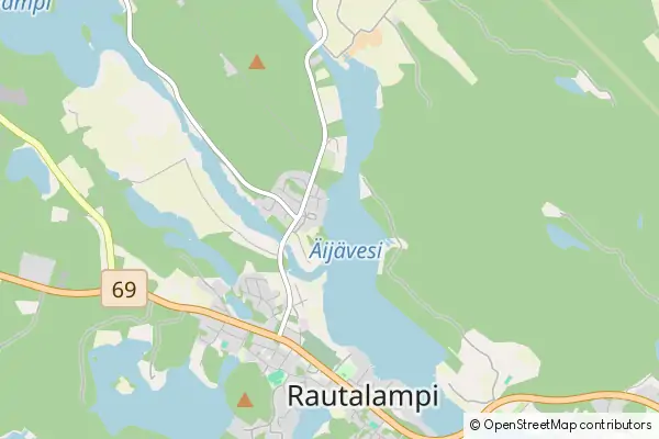 Mapa Rautalampi