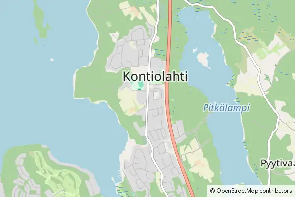 Mapa Kontiolahti