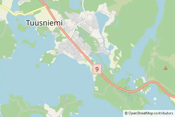 Mapa Tuusniemi