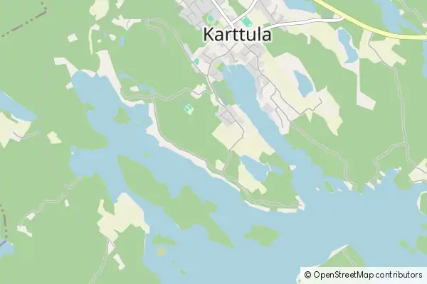 Mapa Karttula