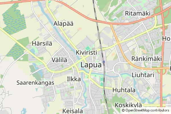 Mapa Lapua