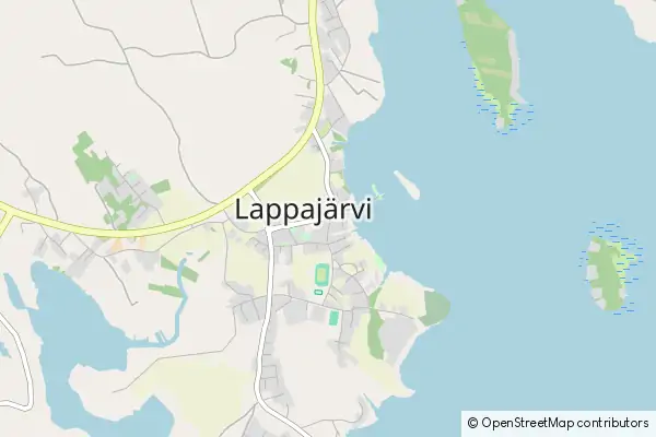 Mapa Lappajärvi