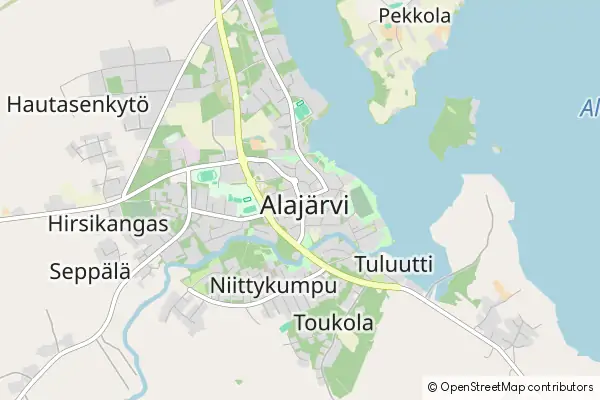 Mapa Alajarvi