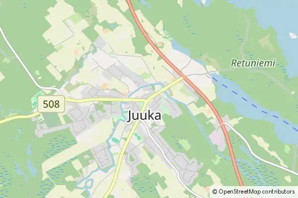 Mapa Juuka