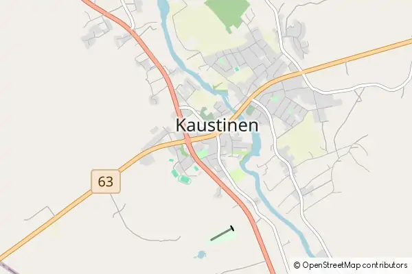 Mapa Kaustinen