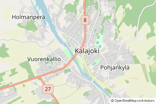 Mapa Kalajoki