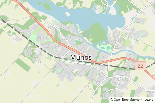 Mapa Muhos