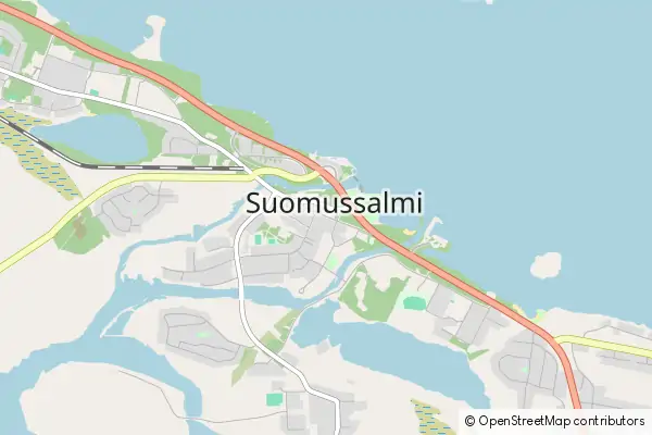 Mapa Suomussalmi