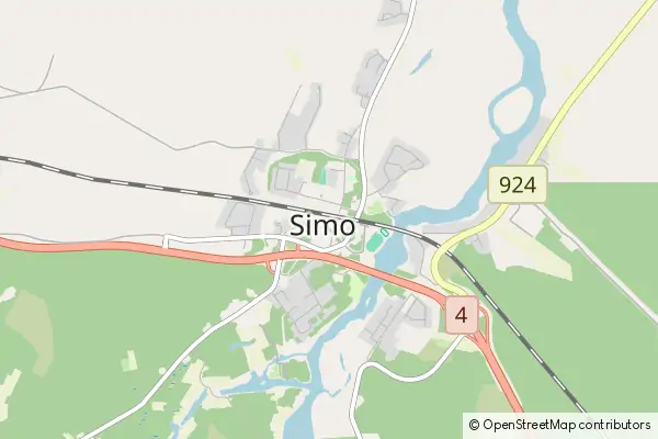 Mapa Simo