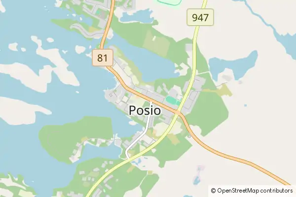 Mapa Posio