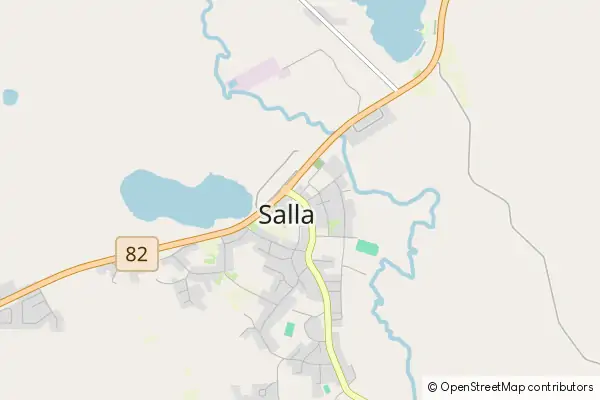 Mapa Salla