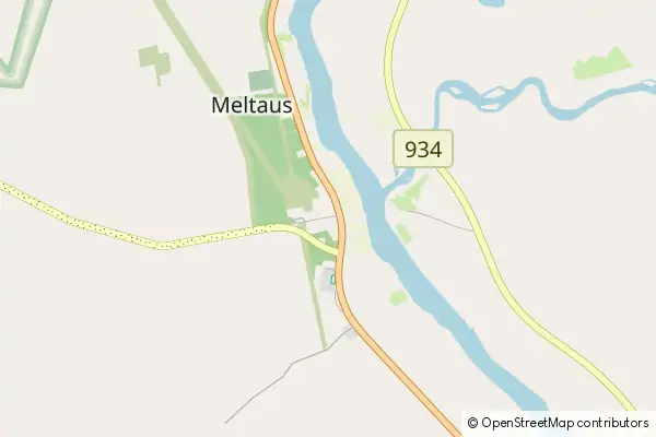 Mapa Meltaus