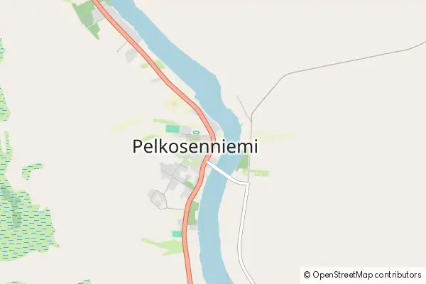 Mapa Pelkosenniemi