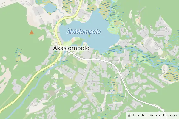 Mapa Akaslompolo