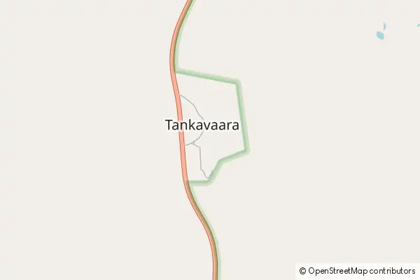 Mapa Tankavaara