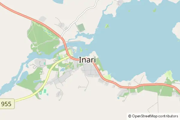 Mapa Inari