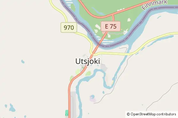 Mapa Utsjoki