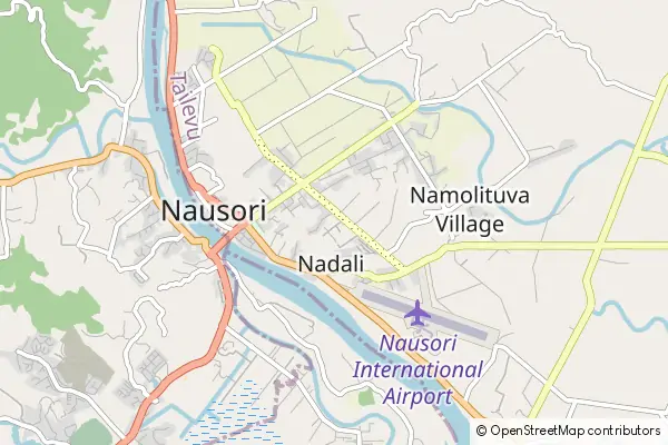 Mapa Nausori