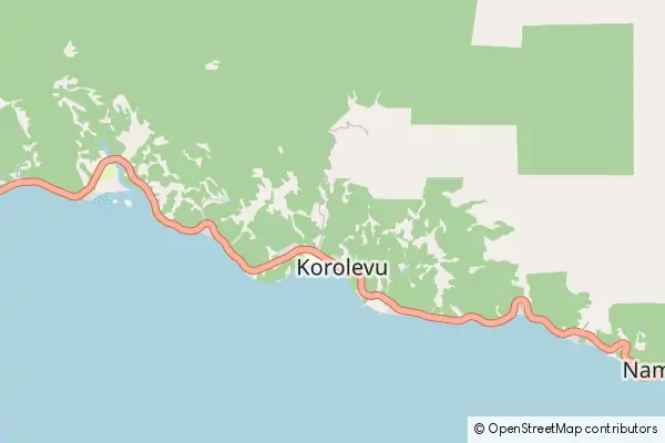 Mapa Korolevu