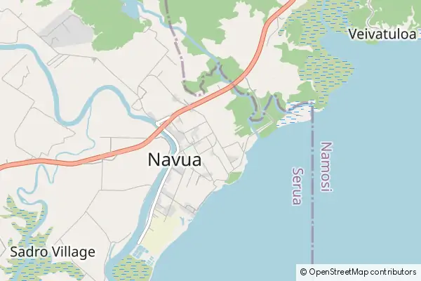 Mapa Navua