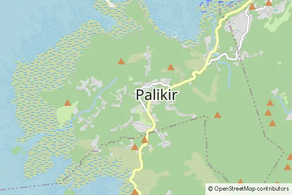 Mapa Palikir