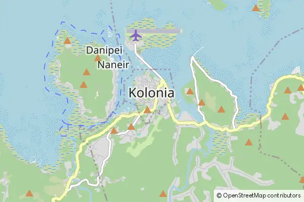 Mapa Kolonia