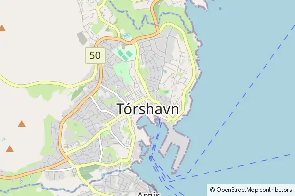 Mapa Tórshavn