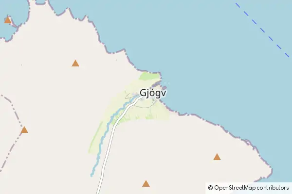 Mapa Gjógv