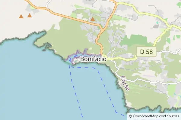 Mapa Bonifacio