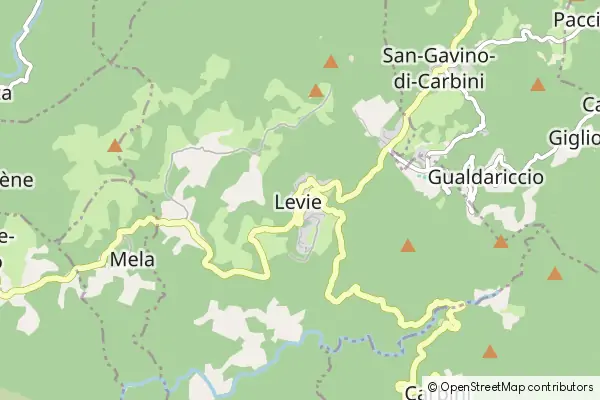 Mapa Levie