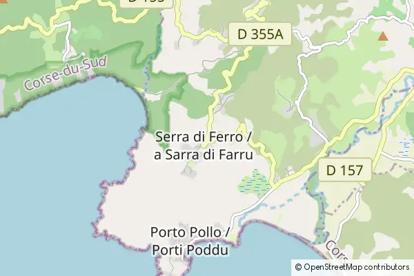 Mapa Serra-di-Ferro