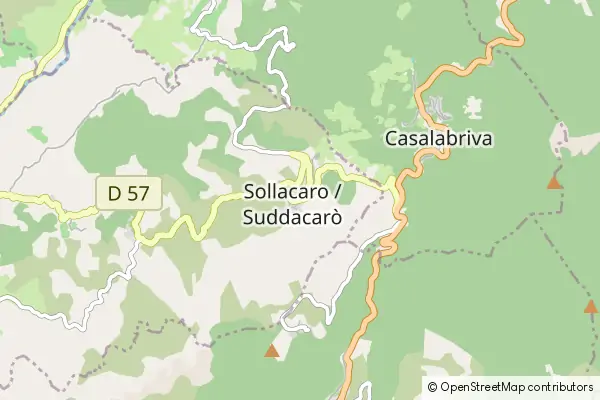 Mapa Sollacaro