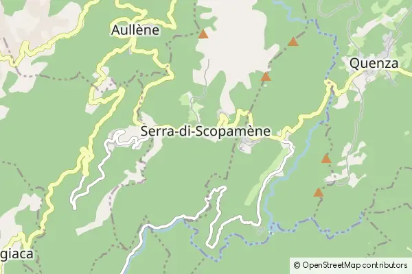 Mapa Serra-di-Scopamène