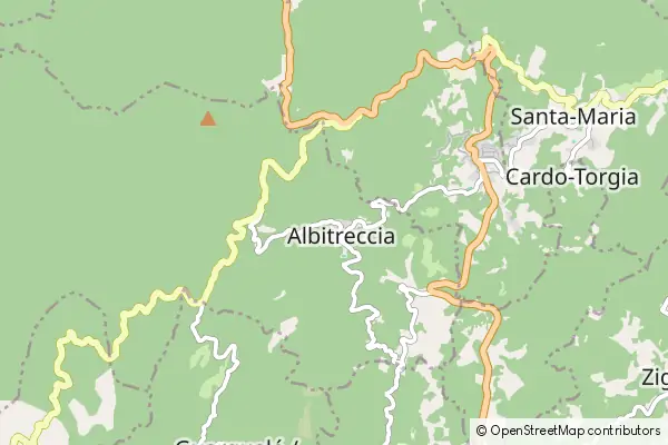 Mapa Albitreccia