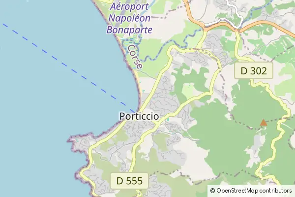 Mapa Porticcio