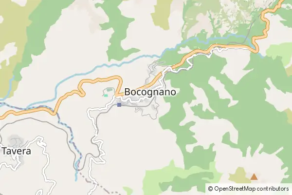 Mapa Bocognano