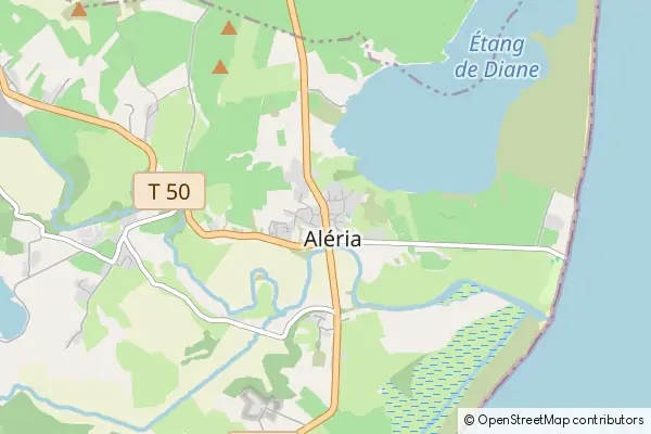 Mapa Aléria