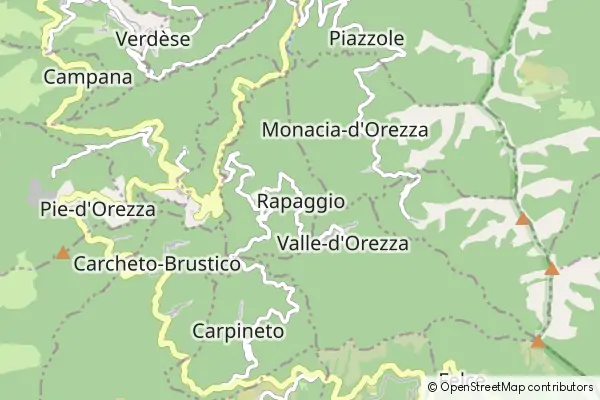 Mapa Rapaggio