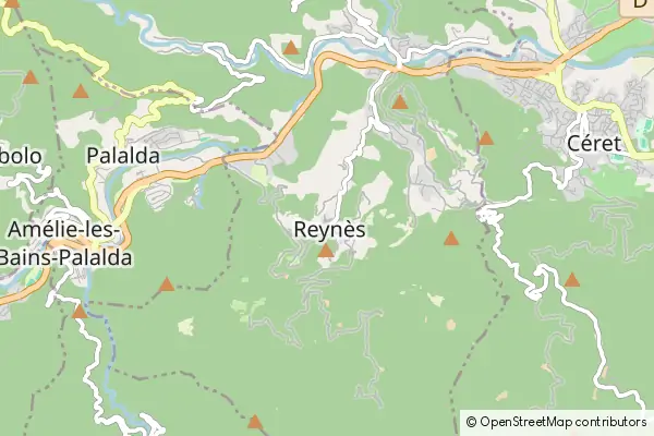 Mapa Reynès