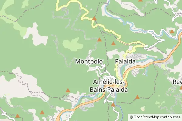 Mapa Montboló