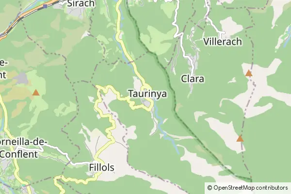 Mapa Taurinya