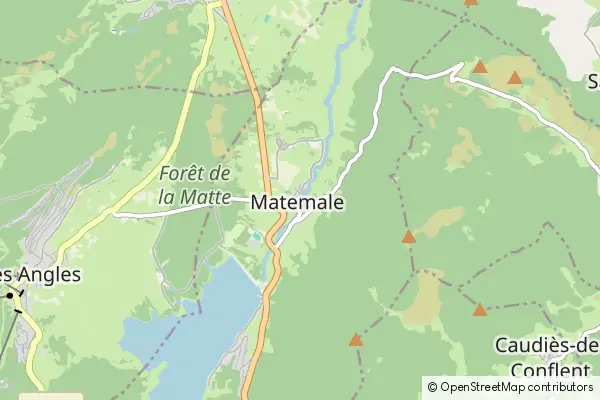 Mapa Matemale