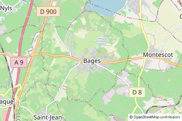 Mapa Bages